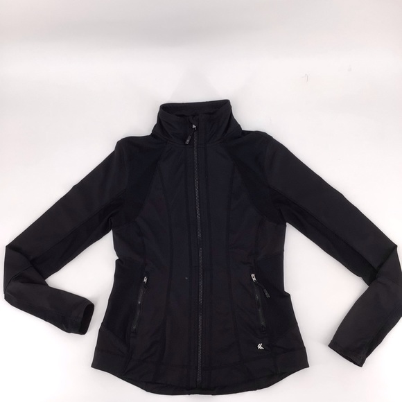 Kyodan | Full Zip Lined Athletic Jacket Black Size Small Petite - Picture 3 of 10